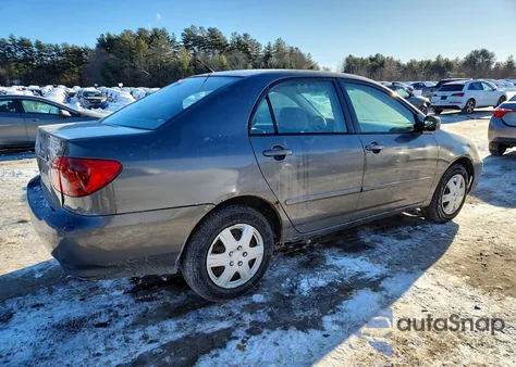 2005 Toyota Corolla Ce из США, поврежденный, VIN 2T1BR32E85C454678